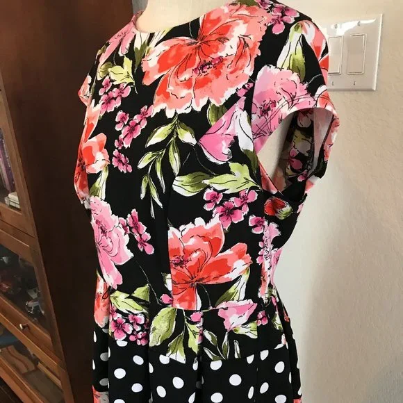 SHELBY & PALMER Floral Dress - 16